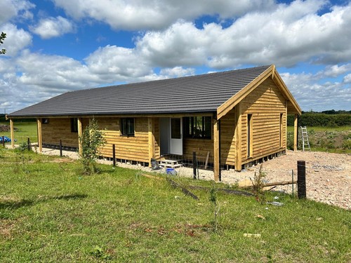 Timber log cabin - timber,