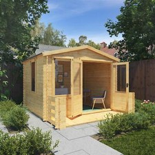 Waltons Wooden Log Cabin 3.3m