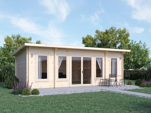 Log cabin chester 7x4 - log,