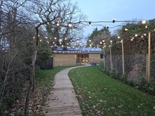 Timber Log Cabin, Home