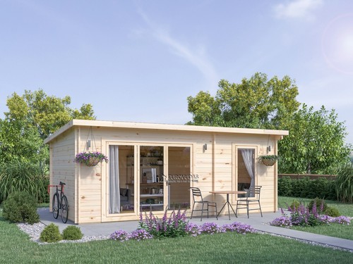 New model log cabin - model!,